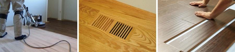 Wood floor installation in Manhattan